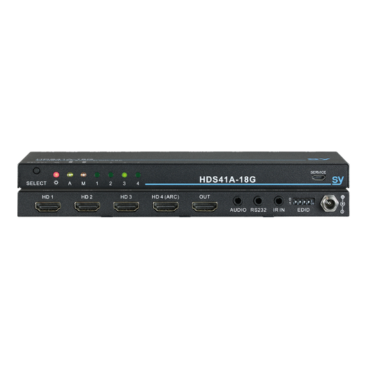 SY Compact Switching Scaler – 2× HDBaseT & 1× HDMI Inputs