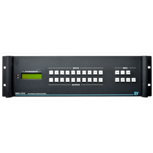 SY 16x16 UHD Multi-Format Matrix chassis
