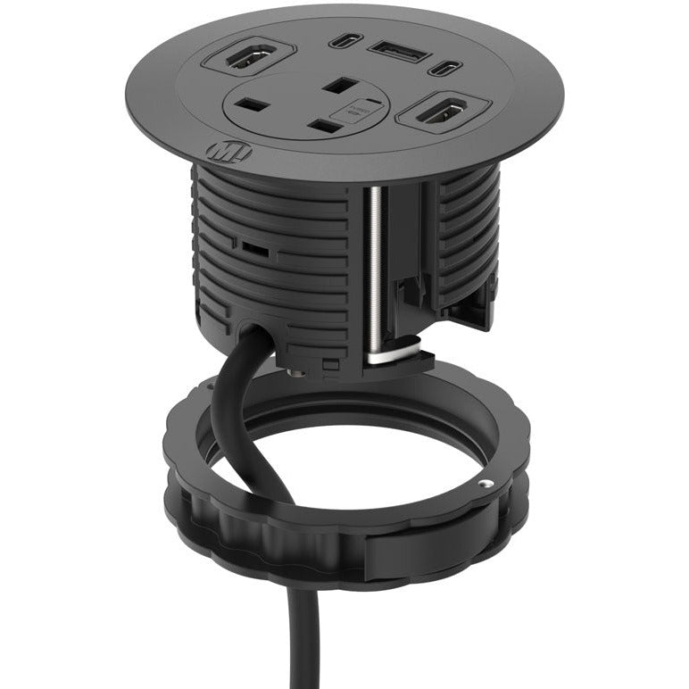 Metalicon In-desk Power Module For Porthole – Mentor Distribution