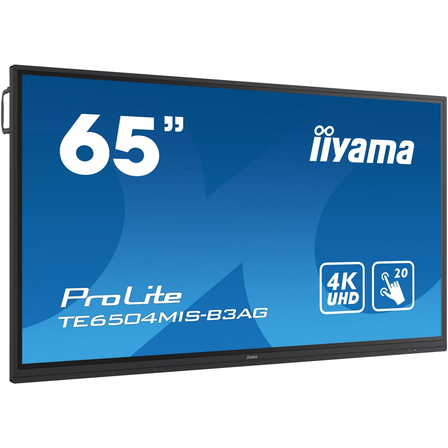 Iiyama ProLite TE6504MIS-B3AG 65" Interactive  4K UHD LCD Touchscreen with Integrated Whiteboard Software