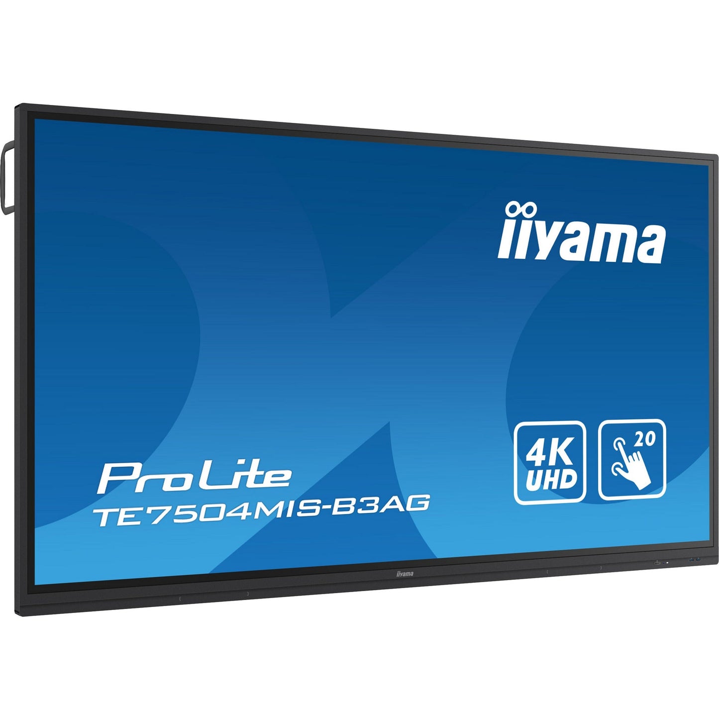 Iiyama ProLite TE7504MIS-B3AG 75" Interactive  4K UHD LCD Touchscreen with Whiteboard Software