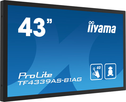 iiyama ProLite TF4339AS-B1AG 43" Open Frame All-in-One PCAP Interactive Touch Screen