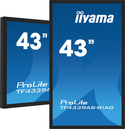 iiyama ProLite TF4339AS-B1AG 43" Open Frame All-in-One PCAP Interactive Touch Screen