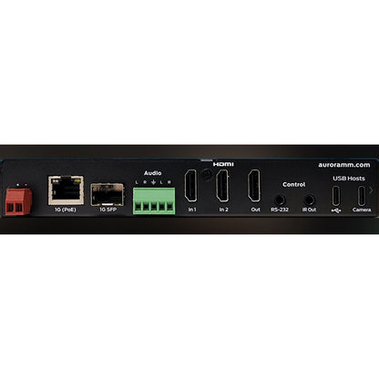 Aurora Multimedia VPX-TC1-LT Next-Gen 4K30 4:4:4 1Gbps AV-over-IP Transceiver Box