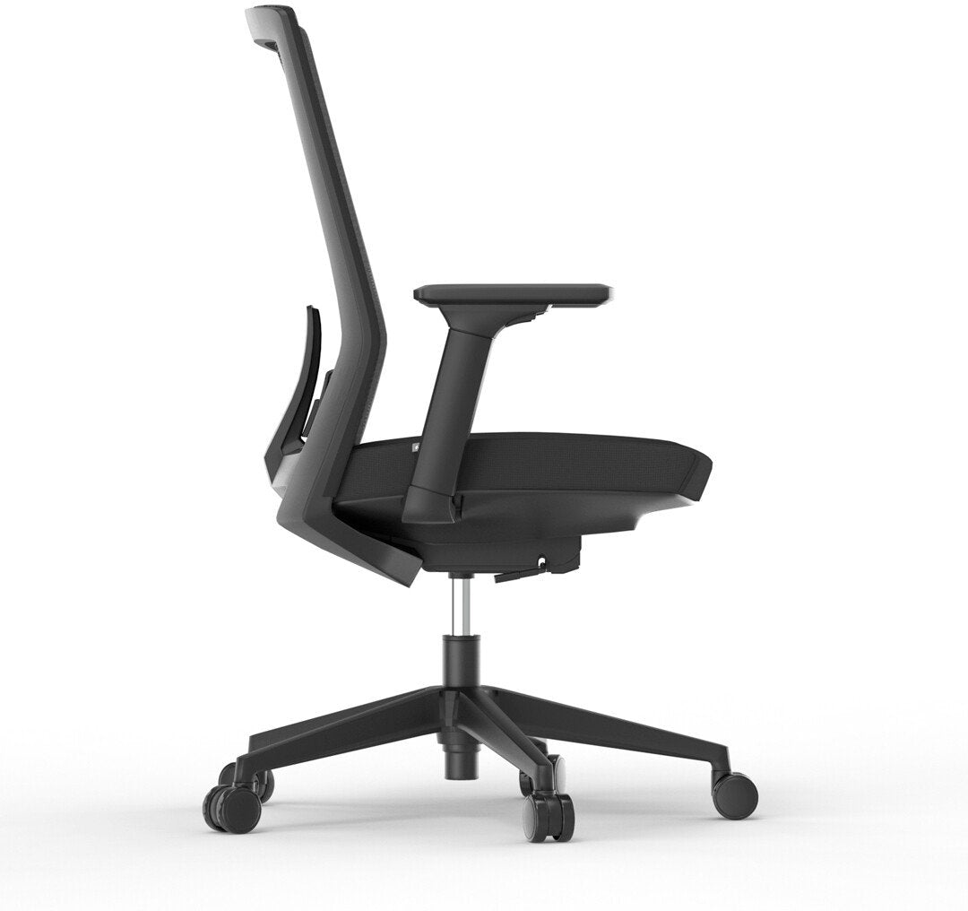 Formetiq B/TV4A/BA-G0 Veneto Mesh Back Task Chair with 3D Adjustable Padded Arms