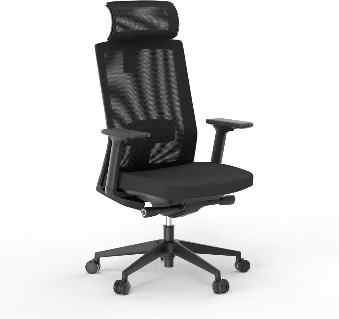 Formetiq B/TV5A/BB-G0 Veneto Executive Task Chair with 3D Adjustable Padded Arms