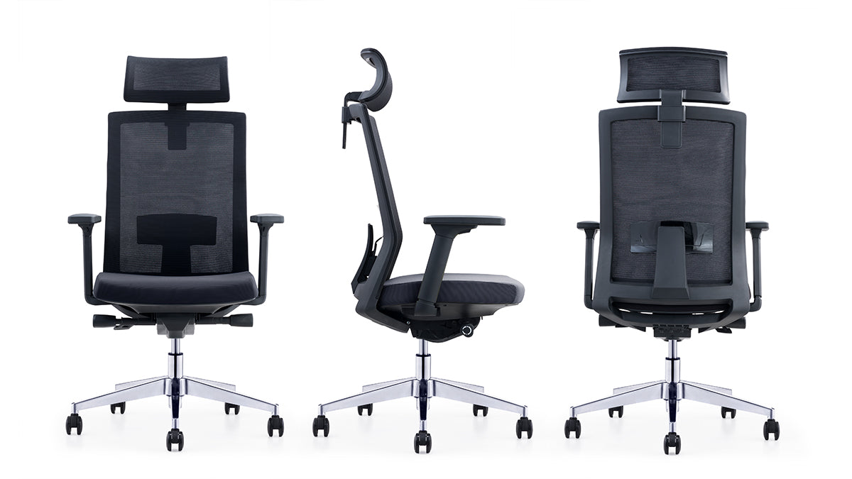 Formetiq B/TV5A/BA-G0 Veneto Executive Task Chair with 3D Adjustable Padded Arms