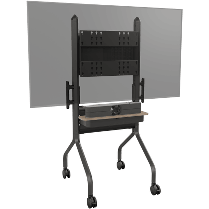 Le Grand / Chief Voyager Manual Height Adjustable AV Cart Black