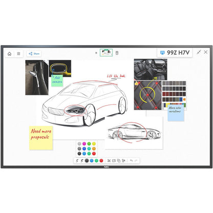 NEC MultiSync® V864Q IGB LCD 86" InGlass™Touch Display