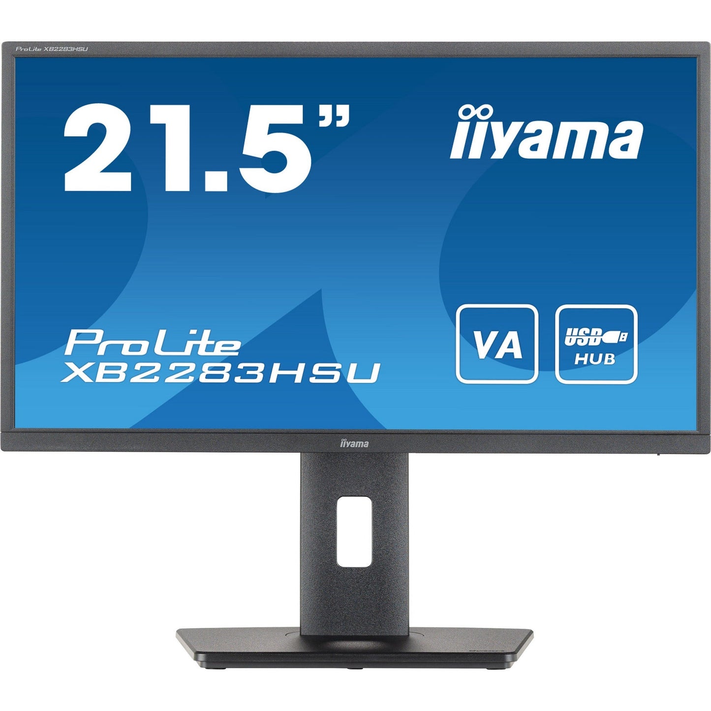 Iiyama ProLite XB2283HSU-B1 21.5” Full HD VA monitor with Height Adjust Stand