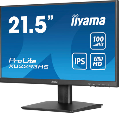 iiyama ProLite XU2293HS-B6 22" IPS Edge to Edge Display