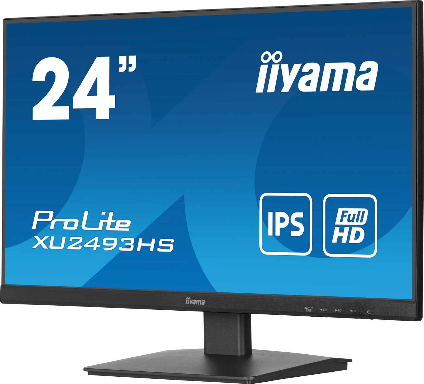 iiyama ProLite XU2493HS-B6 24” IPS 3-side borderless Desktop Monitor