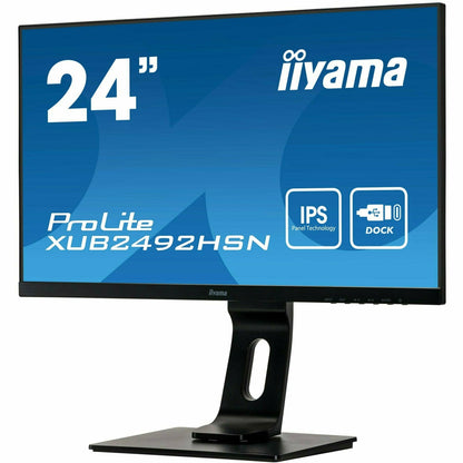 iiyama Prolite XUB2492HSN-B1 24’’ IPS Display with USB-C dock