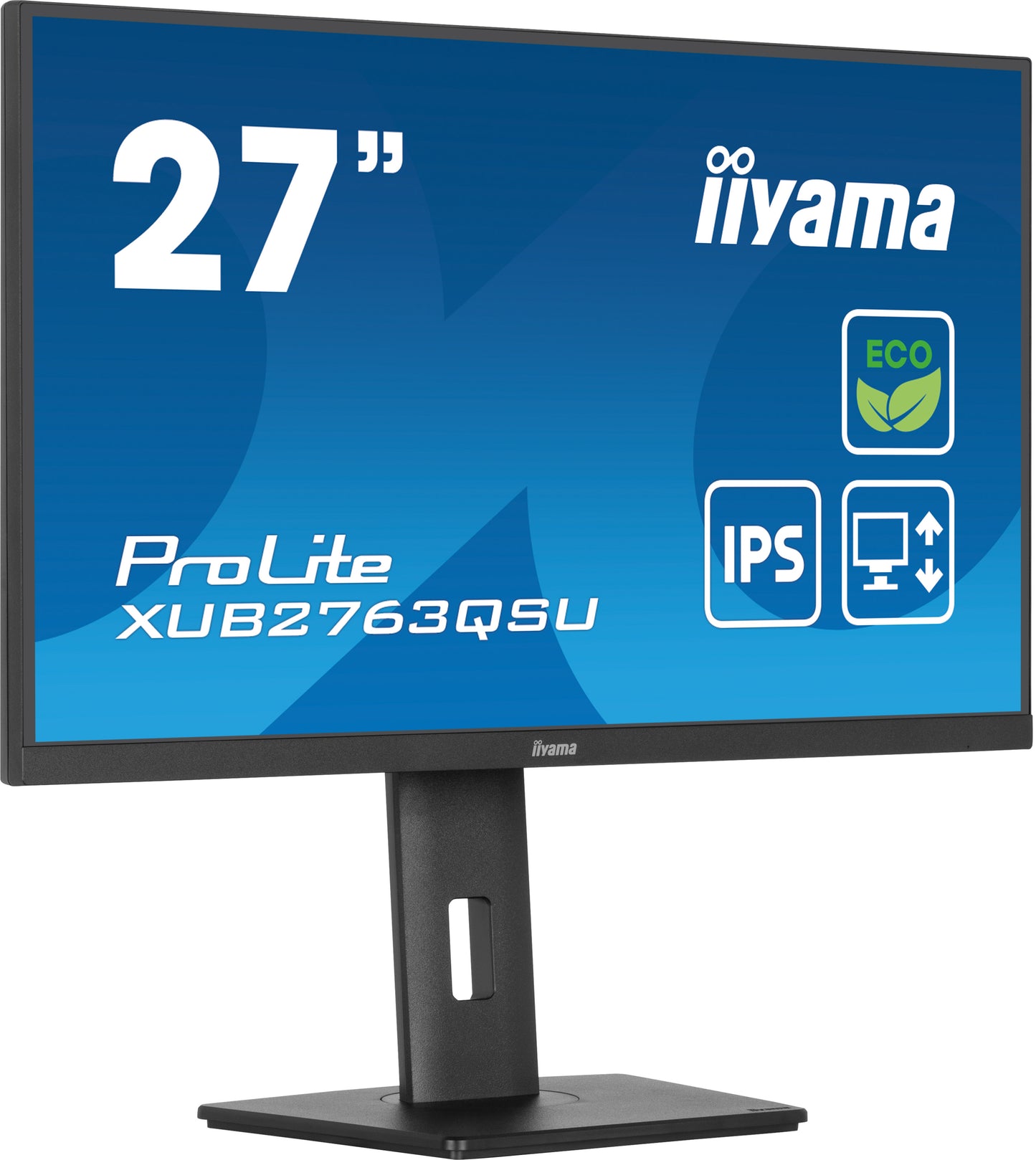 iiyama XUB2763QSU-B1 27" IPS QHD Desktop Monitor with B-Class Energy Rating