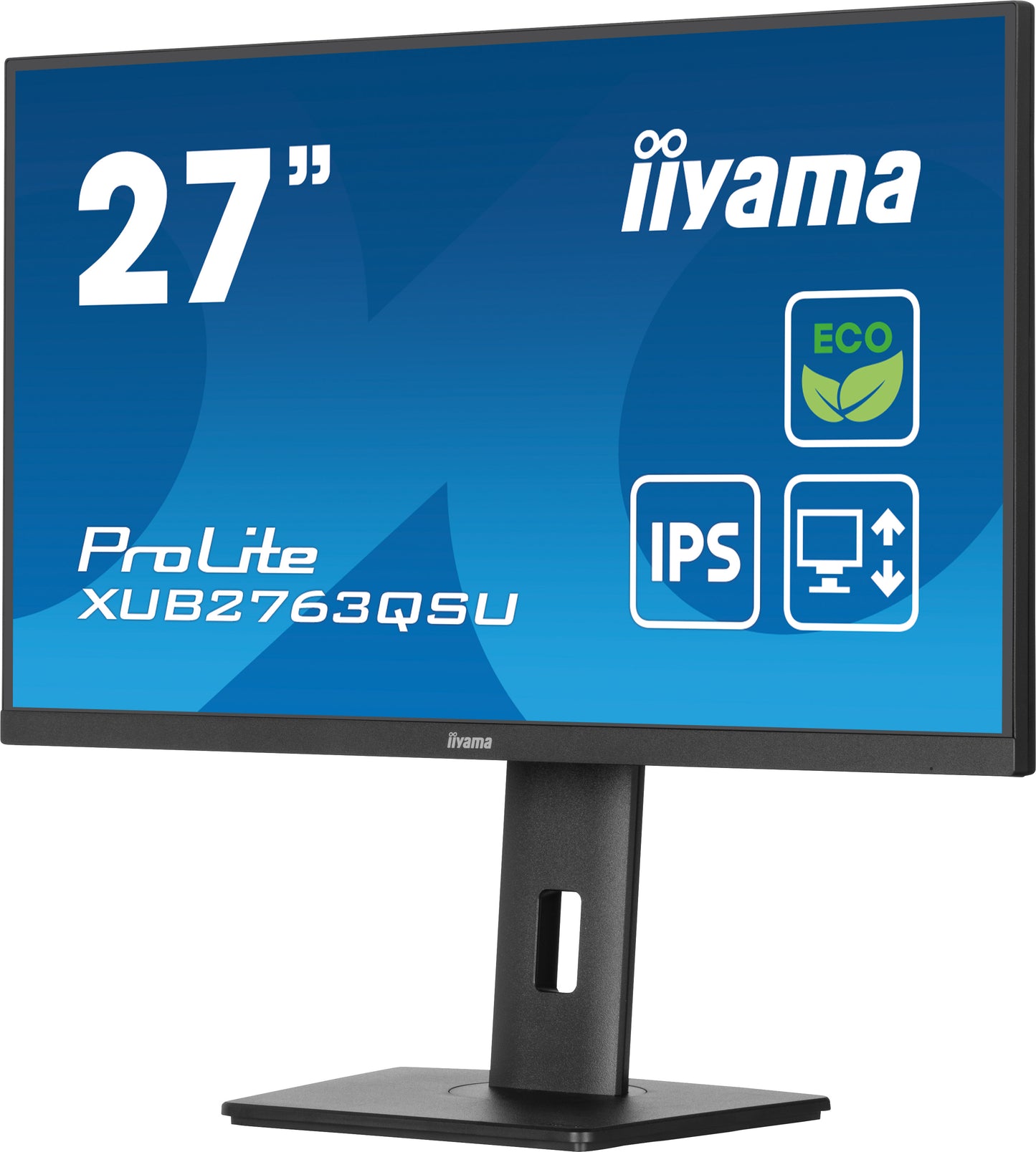 iiyama XUB2763QSU-B1 27" IPS QHD Desktop Monitor with B-Class Energy Rating