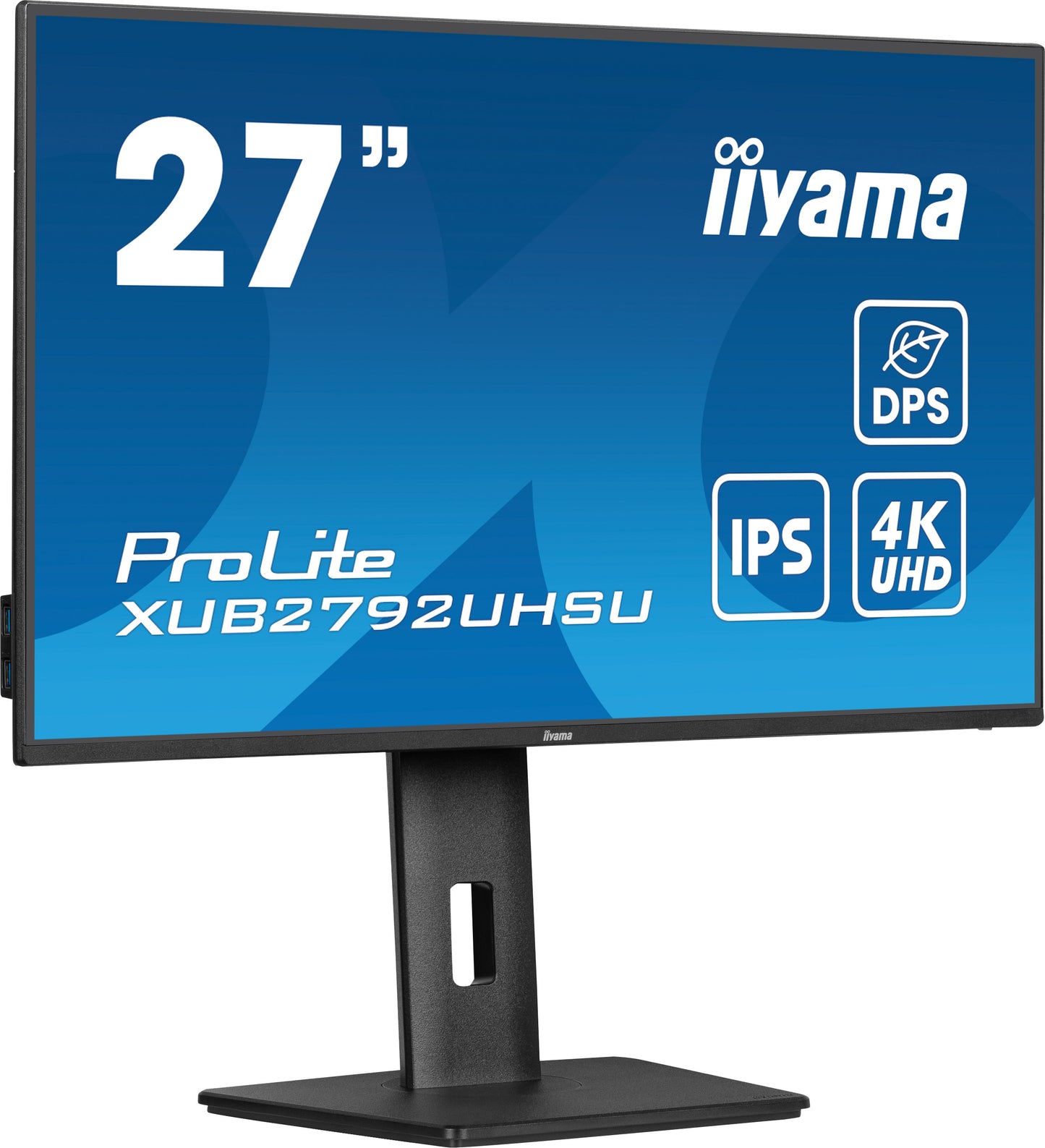 iiyama ProLite XUB2792UHSU-B6 27" 27’’ IPS 4K Ultra Slim DPS Monitor with Height Adjust Stand