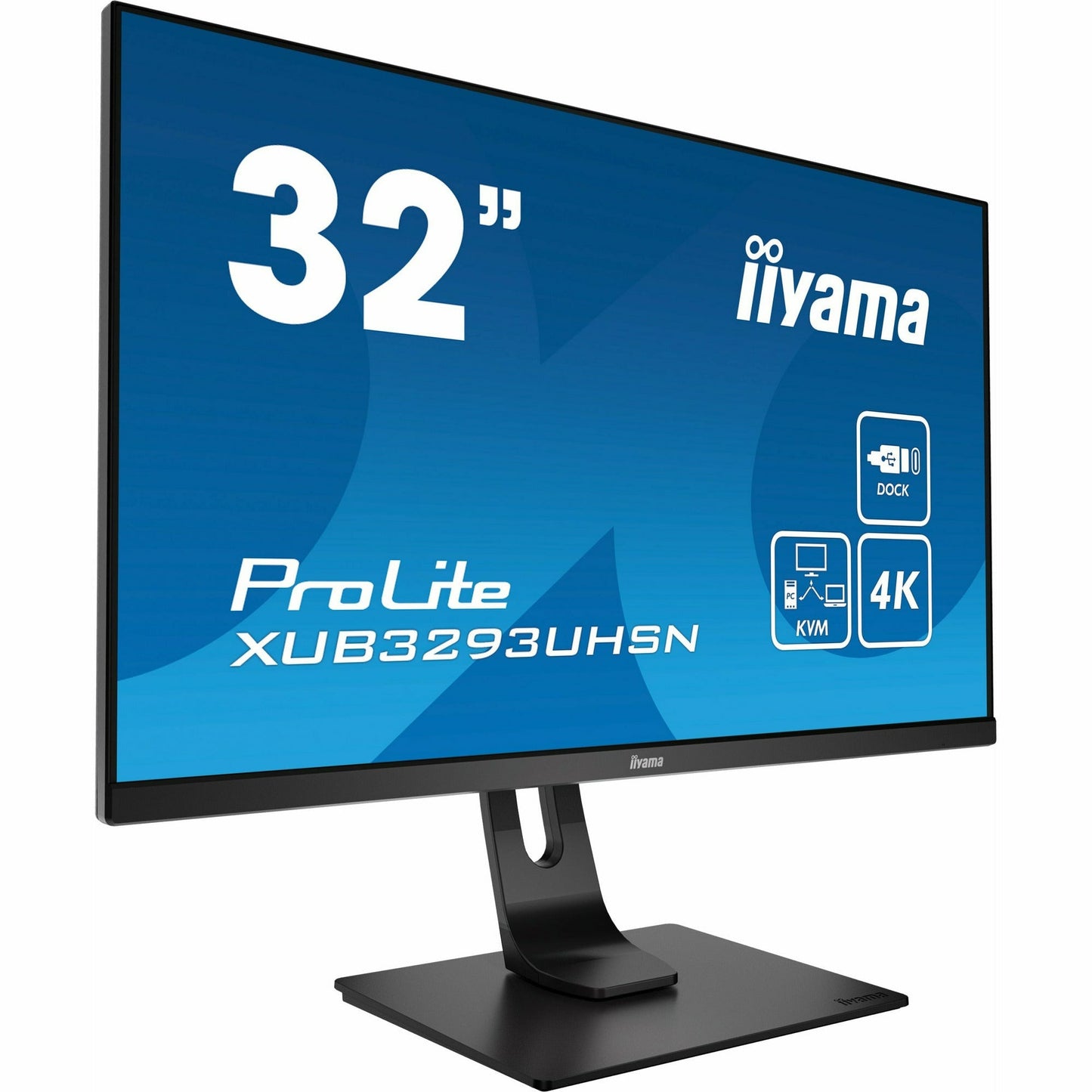 iiyama ProLite XUB3293UHSN-B1 32" USB-C KVM IPS LED Monitor