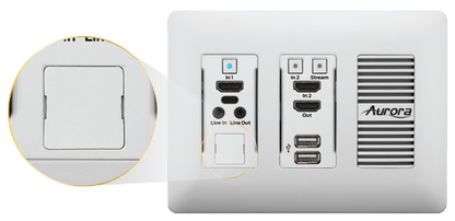 Aurora IPE-LCVR-W Blank cover for LAN port (White)