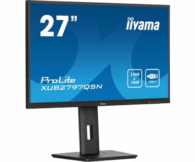 iiyama ProLite XUB2797QSN-B1 computer monitor 68.6 cm (27") 2560 x 1440 pixels Wide Quad HD LED Black