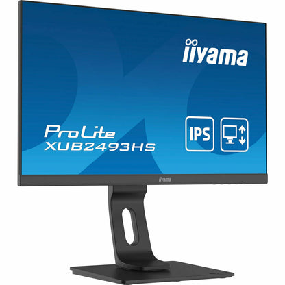 iiyama ProLite XUB2493HS-B4 24" IPS LCD Monitor with Height Adjust Stand