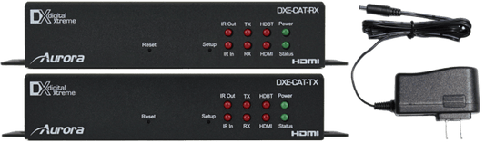 Aurora Multimedia DXE-CAT-S2-4K HDMI Hdbaset Extender 183m/600ft Kit