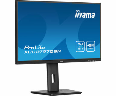 iiyama ProLite XUB2797QSN-B1 computer monitor 68.6 cm (27") 2560 x 1440 pixels Wide Quad HD LED Black