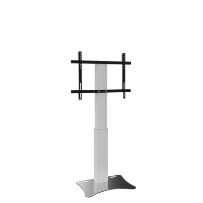 Conen CCELW-AFP Height Adjustable Monitor And Tv Wall Mount, Lite Series With 50 Cm Of Vertical Travel Column Silver Anodized