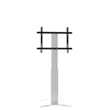 Conen CCELW-AFP Height Adjustable Monitor And Tv Wall Mount, Lite Series With 50 Cm Of Vertical Travel Column Silver Anodized