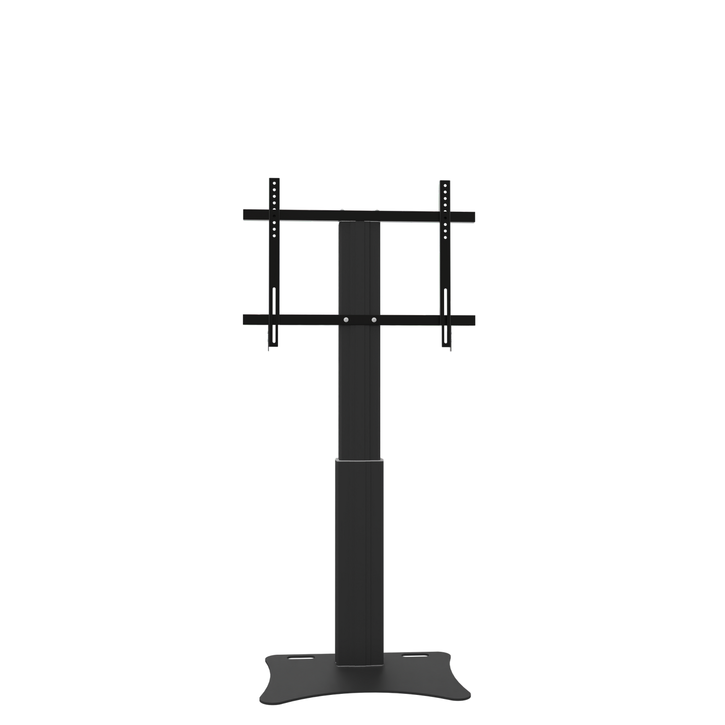 Conen CCELW-AFPB Height Adjustable Monitor And Tv Wall Mount, Lite Series With 50 Cm Of Vertical Travel Column Black