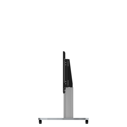 Conen SCETAC3535 Motorized Mobile Flat Screen Tv Cart, 70 Cm Of Vertical Travel Column Silver Anodized, C-style Base
