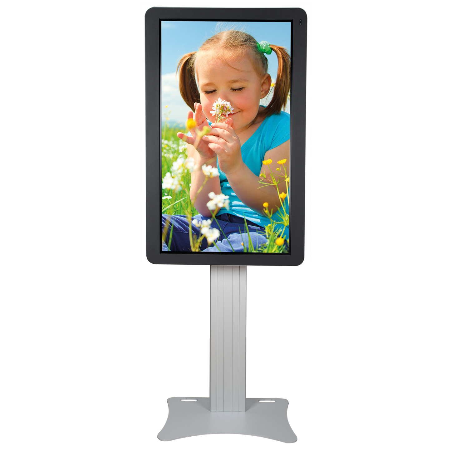 Conen SCETANHVPLP Digital Signage Monitor Or Display Stand Landscape- Or Portrait Format, Rotatable