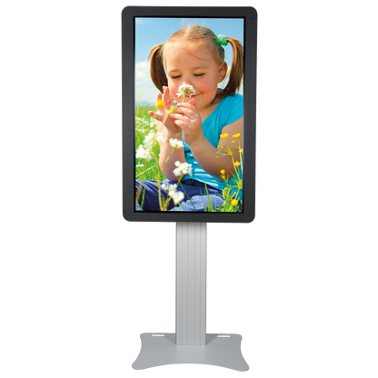 Conen SCETANHVPLP Digital Signage Monitor Or Display Stand Landscape- Or Portrait Format, Rotatable