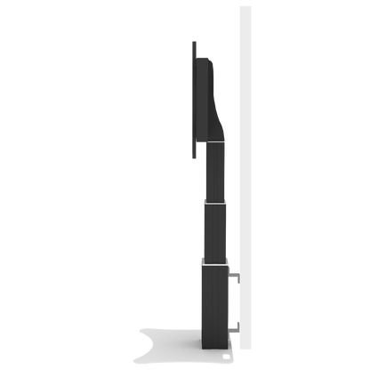 Conen SCETAP3535B Motorized Display Stand With 70 Cm Of Vertical Travel Column Black Anodized, Floor Plate