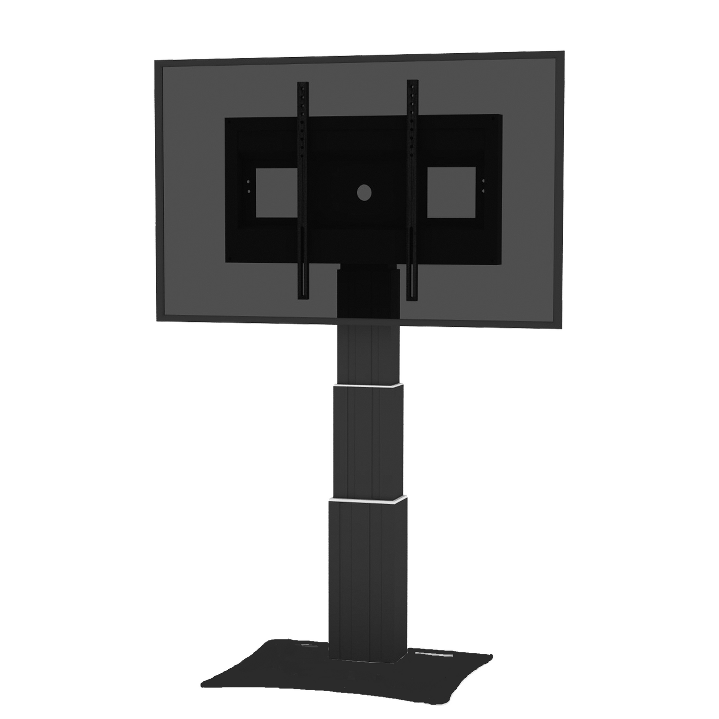 Conen SCETAP3535B Motorized Display Stand With 70 Cm Of Vertical Travel Column Black Anodized, Floor Plate