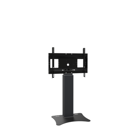 Conen SCETAPB Motorized Display Stand With 50 Cm Of Vertical Travel Column Black Anodized, Center Of Display 121- 171 Cm, Floor Plate