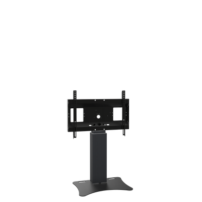 Conen SCETAPLB Motorized Display Stand With 50 Cm Of Vertical Travel Column Black Anodized, Center Of Display 98,8 - 148,8 Cm, Floor Plate