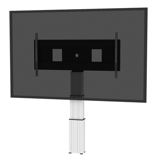 Conen SCEXLW3535 Motorized Xl Monitor Wall Mount, 70 Cm Of Vertical Travel Column Silver Anodized