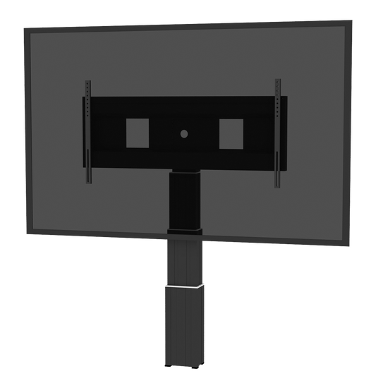 Conen SCEXLW3535B Motorized Xl Monitor Wall Mount, 70 Cm Of Vertical Travel Column Black Anodized