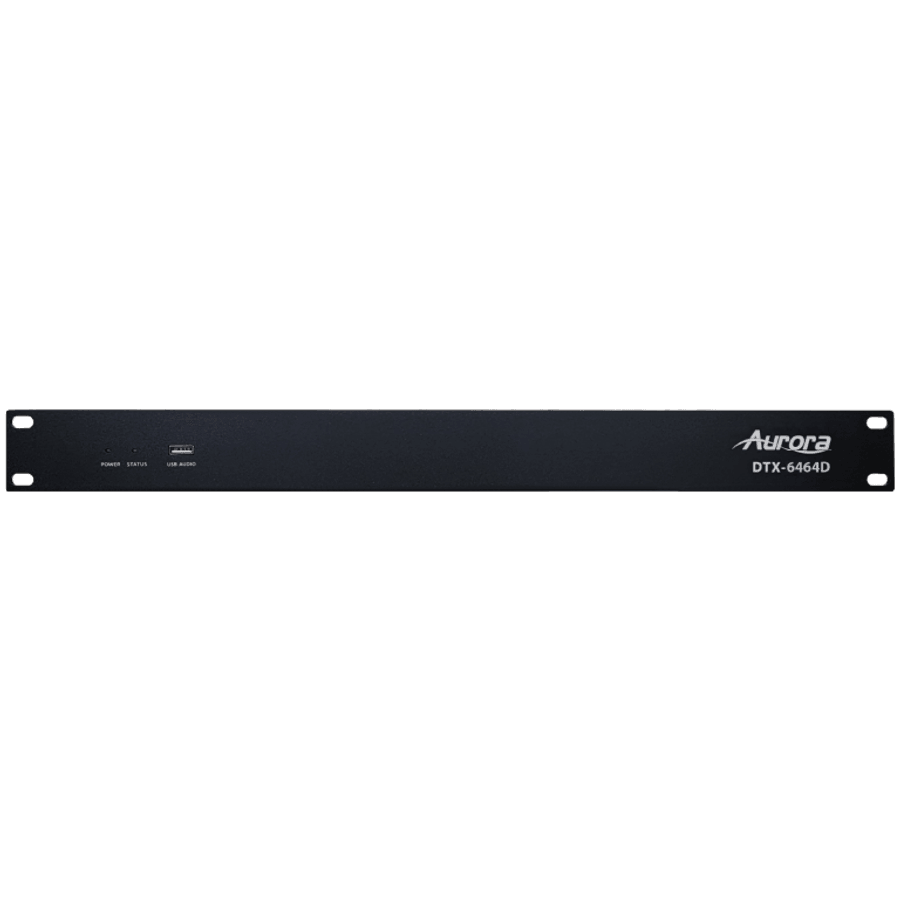 Aurora DTX-6464D 64x64 Dante DSP Aggregator