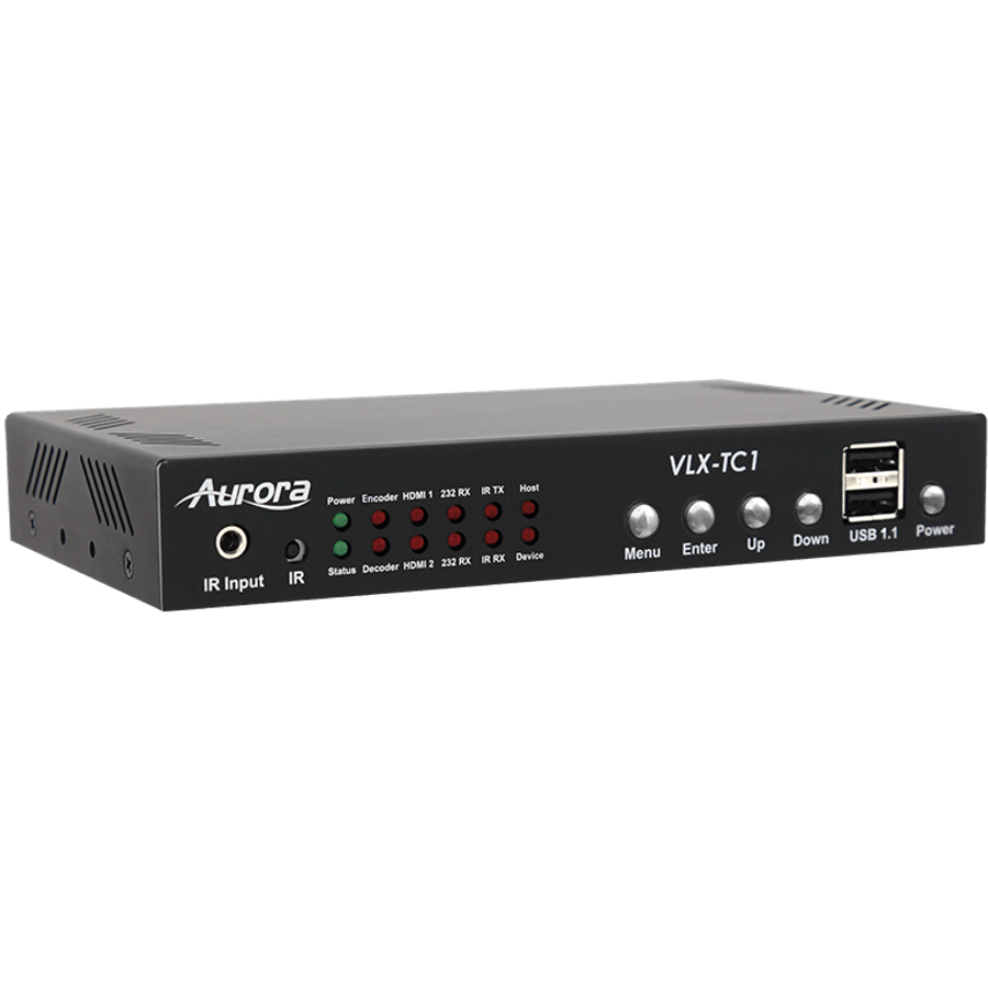 Aurora VLX-TC1-CF 4K 1Gbps AV-over-IP Transceiver Box