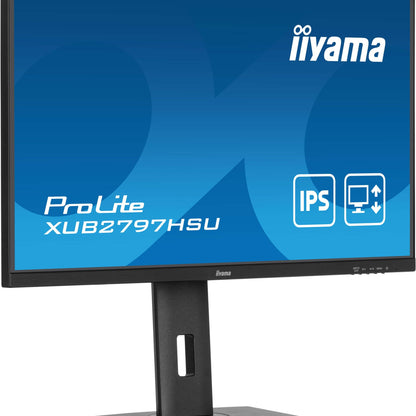 iiyama ProLite XUB2797HSU-B2 computer monitor 68.6 cm (27") 1920 x 1080 pixels Full HD LED Black