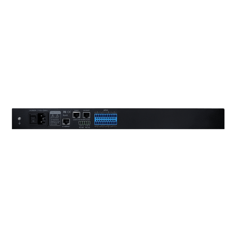 Aurora DTX-6464D 64x64 Dante DSP Aggregator