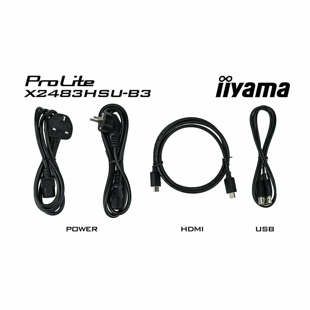 iiyama ProLite X2483HSU-B3 24" LED Display (EOL)