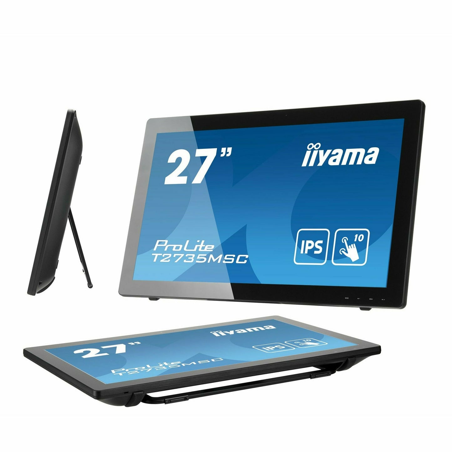 iiyama ProLite T2735MSC-B3 27" 10 pt Touch Screen Display with Integrated Webcam