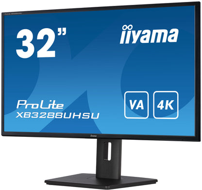 iiyama ProLite XB3288UHSU-B5 32" 3840 x 2160 pixels 4K Ultra HD VA Display