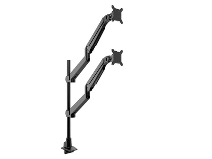 Multibrackets M VESA Gas Lift Arm Dual Stacked Pole