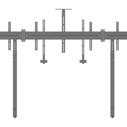 Multibrackets M Pro Series - Collaboration Side by Side 65" Floorsupport