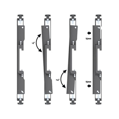 Multibrackets M Pro Series Wallmount MBW2U Media Storage