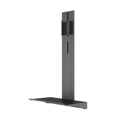 Multibrackets M Motorized Public Floorstand Shelf Dual Pillar 180 HD