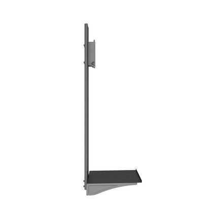 Multibrackets M Motorized Public Floorstand Shelf Dual Pillar 180 HD